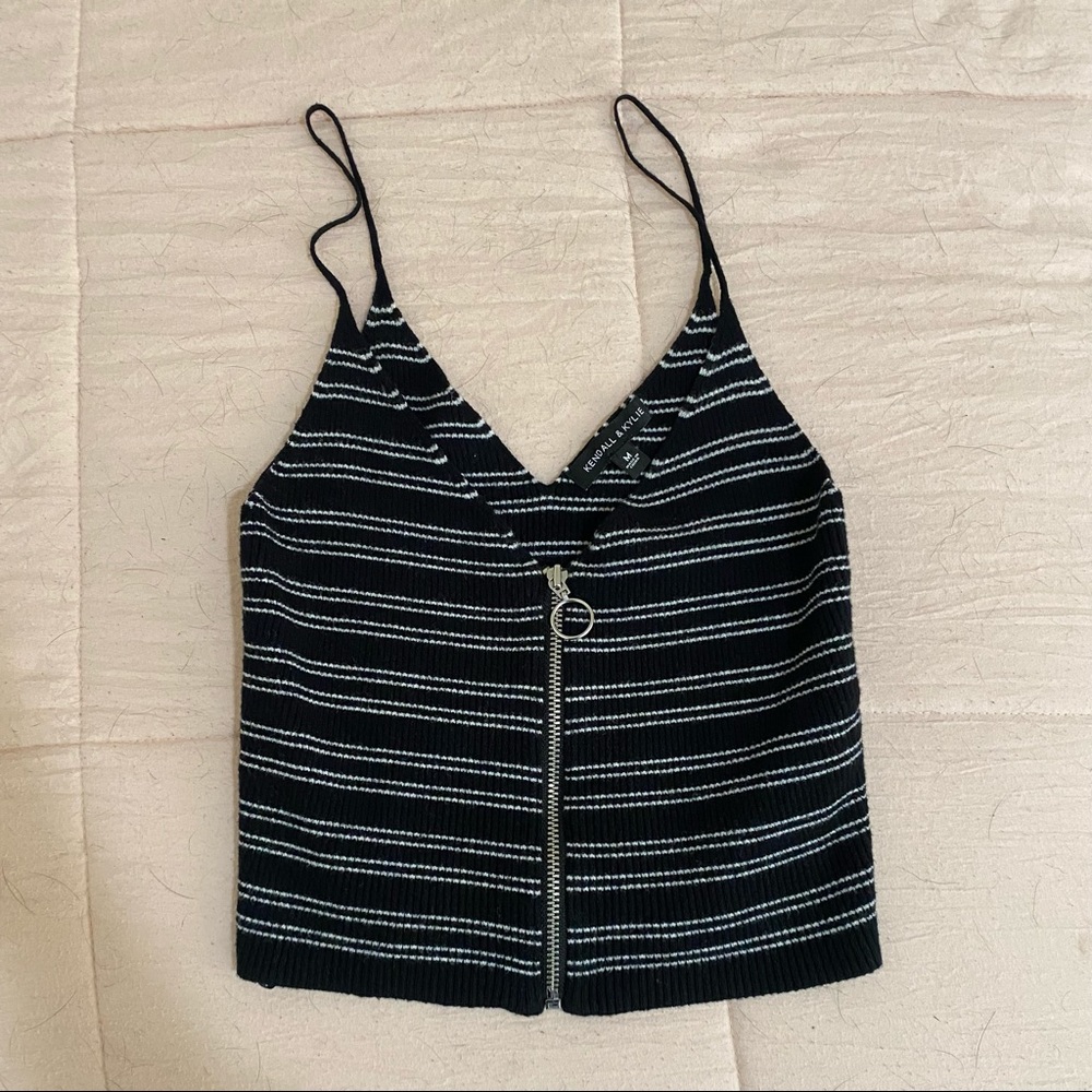 Kendall & Kylie Striped Tank